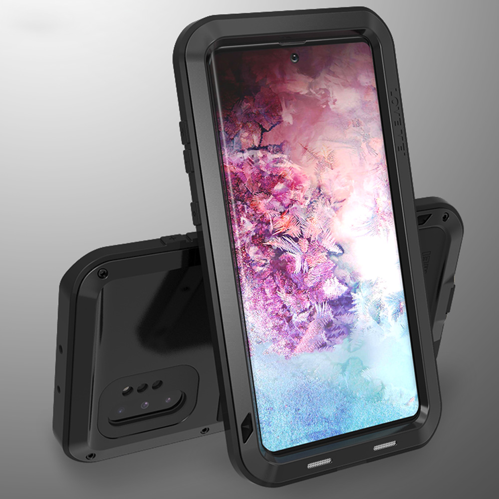 Oryginalne Pancerne Etui marki LOVE MEI z serii Powerful dla Samsung Galaxy Note 10 Plus